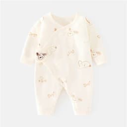 Cotton Newborn Baby Girl Boy Romper Print Infant Jumpsuit Casual New born Clothes For Girls Boys Spring Autumn Clothing New 0-6M
