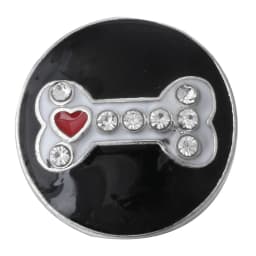 6pcs/lot Wholesale Black Snap Button Jewelry Mixed Rhinestone 18mm Snap Button Fit Snap Button Bracelet Necklace Charm Jewelry