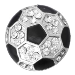 6pcs/lot Wholesale Black Snap Button Jewelry Mixed Rhinestone 18mm Snap Button Fit Snap Button Bracelet Necklace Charm Jewelry