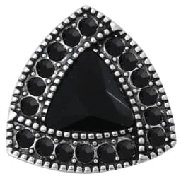 6pcs/lot Wholesale Black Snap Button Jewelry Mixed Rhinestone 18mm Snap Button Fit Snap Button Bracelet Necklace Charm Jewelry