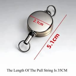 Universal Retractable Anti Lost For Home Car Keychain Mini Portable Recoil Key Chain Durable Elastic Stretching Rope Keyring H56