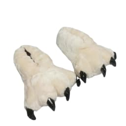 2022 New Arrival Men's Indoor Animal Claw Slippers Unisex Plus Size 44 45 Faux Fur Fluffy Slippers Shoes Men Women Furry Slides