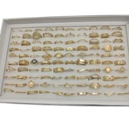 50000 Style Different Finger Rings Wholesale In Stock 100pc/Lot Hot Vintage Silver Gold Color New Alloy Joint Ring Party Women