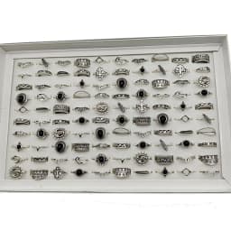 50000 Style Different Finger Rings Wholesale In Stock 100pc/Lot Hot Vintage Silver Gold Color New Alloy Joint Ring Party Women