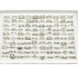 50000 Style Different Finger Rings Wholesale In Stock 100pc/Lot Hot Vintage Silver Gold Color New Alloy Joint Ring Party Women