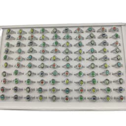 50000 Style Different Finger Rings Wholesale In Stock 100pc/Lot Hot Vintage Silver Gold Color New Alloy Joint Ring Party Women
