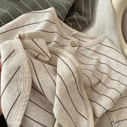 Korean Children's Striped T-shirt 2024 Spring Boys and Girls' Long Sleeve T-shirt Bottom Shirt Baby Loose Top