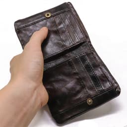 Vintage Style Men Genuine Leather Coin Purse Wallet Men with Coin Pocket Short Wallets Small Zipper Youth Purse with Card Holder
