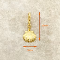 Shell 925 Sterling Silver Charm Pendant Brand New Gift For Women Summer Stylised Fine Jewelry
