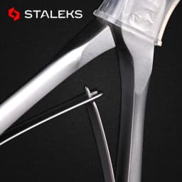 STALEKS 14mm Stainless Steel Toenail Cuticle Nipper Dead Skin Scissor Nail Cuticle Scissor Plier Manicure Tool NS-71-14
