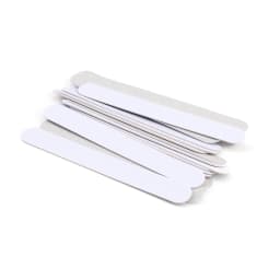 100 Pcs Replacement SandPaper Nail File Sanding Nails Material Sponge 80 100 180 240 Stainless Steel Handle Manicure Buffer Tool