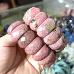 Wholesale 12X24mm Cut Natural Stone Agate Crystal Energy Stone Bracelet Single Layer Hand Sign Men's and Women's Fashion Jewelry
