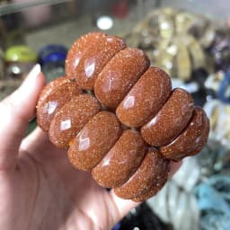 Wholesale 12X24mm Cut Natural Stone Agate Crystal Energy Stone Bracelet Single Layer Hand Sign Men's and Women's Fashion Jewelry