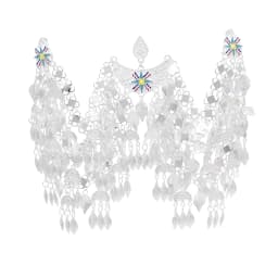Sparkling Silver Plated Leaves Tassel Headband Hair Accessories Bohemian Bride Hair Jewelry Dance Party Banquet Fashion Gift
