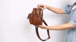 Yogodlns Vintage Crossbody Bag Women Soft PU Leather Shoulder Bag Multifunction Messenger Bag Small Square Bag Big Capacity Bag