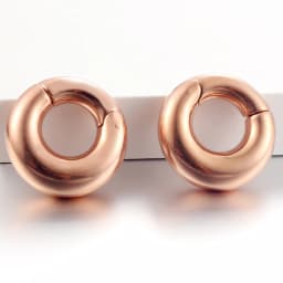 Twolobes 2PCS Daily Fashion Ear Weights Hangers 316 Stainless Steel Tunnels Gauges for Stretched Lobe Piercing Jewelry