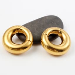 Twolobes 2PCS Daily Fashion Ear Weights Hangers 316 Stainless Steel Tunnels Gauges for Stretched Lobe Piercing Jewelry