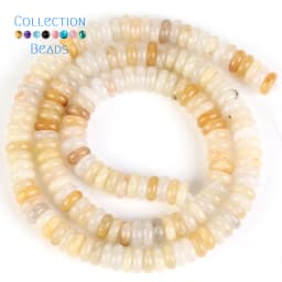 6x2mm 160Pcs Natural Stone Beads Howlite Amazonite Tiger Eye Flat Round Rondelle Beads For Jewelry Making DIY Necklace Bracelet