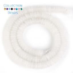 6x2mm 160Pcs Natural Stone Beads Howlite Amazonite Tiger Eye Flat Round Rondelle Beads For Jewelry Making DIY Necklace Bracelet