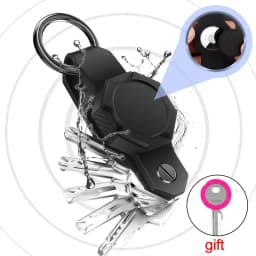 For Apple Airtag Motorcycle Car Keychain Silicone Case Waterproof Multitool Men's Diy Accessories Key Tags Organizer Anti-lost