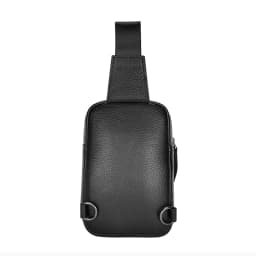 Mens Leather Small Crossbody Bag Shoulder Sling Bag Women Daypacks Chest Bag for Fishing Travel Hiking Backpacks Outdoor Sports