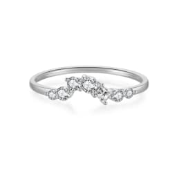 ANDYWEN 925 Sterling Silver Distance Band Bushel Rings Interwoven Vine Lave Edge Crystal Zircon CZ Wander Ring Custom Jewels