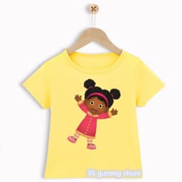 Novelty Design Boys T-Shirts Funny Daniel Tiger’S Neighborhood Cartoon Print Toddler Tshirts Summer Fashion Children’S T Shirts