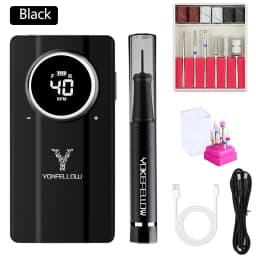 40000RPM Electric Sander Nail Drill Machince with Powerful Brushless Motor Rechargeable Electric Nail Polisher for Acrylic Nails