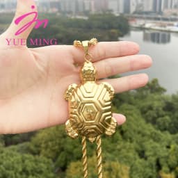 2026 Fashion Elephant Pendant Necklace Animal 60CM Chain for Women Choker Vintage Copper Jewlery Accessories Daily Wear