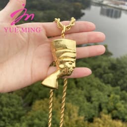 2026 Fashion Elephant Pendant Necklace Animal 60CM Chain for Women Choker Vintage Copper Jewlery Accessories Daily Wear