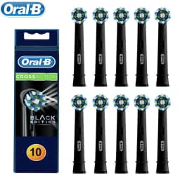 Oral B Electric Toothbrush Heads EB50 Cross Action 16 Degree Stains Removal Care Teeth Brush Heads Soft Bristle Nozzles 1-10pcs