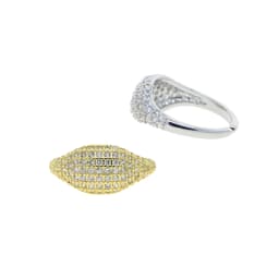 Micro Pave CZ Ring For Women Little Finger Cute Love Fashion Jewelry