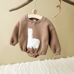 2024 Ins Baby Girls Clothes Fleece Animal Hooded Rompers Baby Boys Toddler Outfits Bodysuit Warm Baby Jumpsuit Autumn Winter