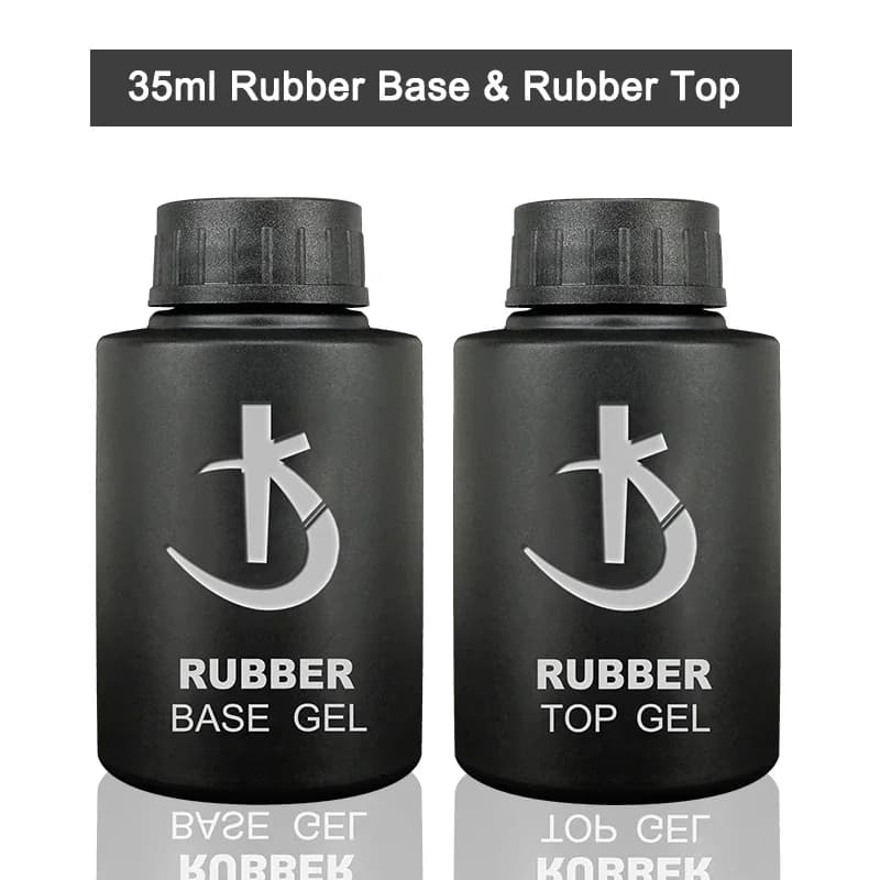 KODI JYJ 35ml Nail Rubber Base Coat Y Top Coat Gel Varnishes for Nails Semipermanent UV Gel Polish Nail Art Primer Hybrid Gellak