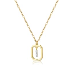 ANDYWEN 925 Sterling Silver Gold Inital Pendant Luxury Choker 2023 Long Chain Monogram Necklace Fine Jewelry Wedding