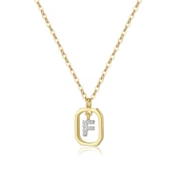 ANDYWEN 925 Sterling Silver Gold Inital Pendant Luxury Choker 2023 Long Chain Monogram Necklace Fine Jewelry Wedding