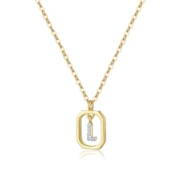 ANDYWEN 925 Sterling Silver Gold Inital Pendant Luxury Choker 2023 Long Chain Monogram Necklace Fine Jewelry Wedding