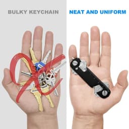 Men Gadgets Keychain Holder for Car Keys Key Organizer Wallet Compact KeySmart EDC Bottle Opener boyfriend gift Key Chain