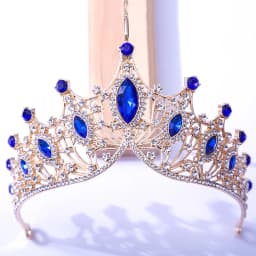 DIEZI Baroque Black Tiara Crown For Wedding Birthday Party Hair Jewelry Queen Bridal Bride Purple Crystal Crown Hair Accessories