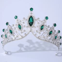 DIEZI Baroque Black Tiara Crown For Wedding Birthday Party Hair Jewelry Queen Bridal Bride Purple Crystal Crown Hair Accessories