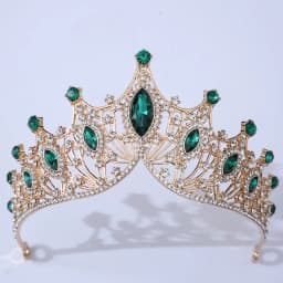 DIEZI Baroque Black Tiara Crown For Wedding Birthday Party Hair Jewelry Queen Bridal Bride Purple Crystal Crown Hair Accessories