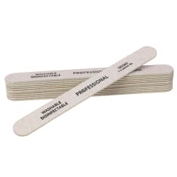 50Pcs 180/240 Nail Files Straight Edge Double Side Wood Nail Art Sanding Buffer For Salon Manicure UV Gel Tips Accessories Tool