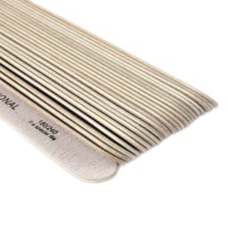 50Pcs 180/240 Nail Files Straight Edge Double Side Wood Nail Art Sanding Buffer For Salon Manicure UV Gel Tips Accessories Tool