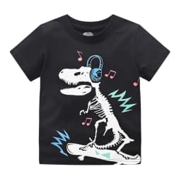 Jumping Meters New Arrival Boys Girls T Shirts With Fish Print Hot Selling Summer Short Sleeve Animals Kids Tees Tops