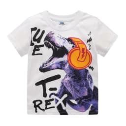 Jumping Meters New Arrival Boys Girls T Shirts With Fish Print Hot Selling Summer Short Sleeve Animals Kids Tees Tops