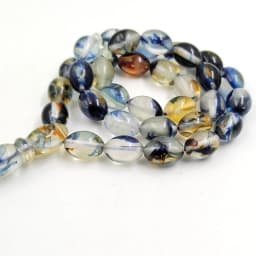Luminous Tasbih bracelet Blue resin Muslim misbaha Eid Gift islamic accessories masbaha turkish jewelry 33 prayer beads bracelet