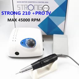 NEW Strong 210 ProIV Nail Drill 65W 45000 Machine Cutters Manicure Electric Nail Drill Milling Manicure Machine Polish Nail File