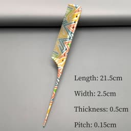 Steel Needle Pointed-tail Comb Hair Salon Hairdressing Combs Barber Perm And Dye Hair Hairbrush Bridal Styling Tools 101 102