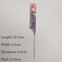 Steel Needle Pointed-tail Comb Hair Salon Hairdressing Combs Barber Perm And Dye Hair Hairbrush Bridal Styling Tools 101 102