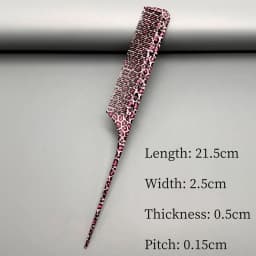 Steel Needle Pointed-tail Comb Hair Salon Hairdressing Combs Barber Perm And Dye Hair Hairbrush Bridal Styling Tools 101 102